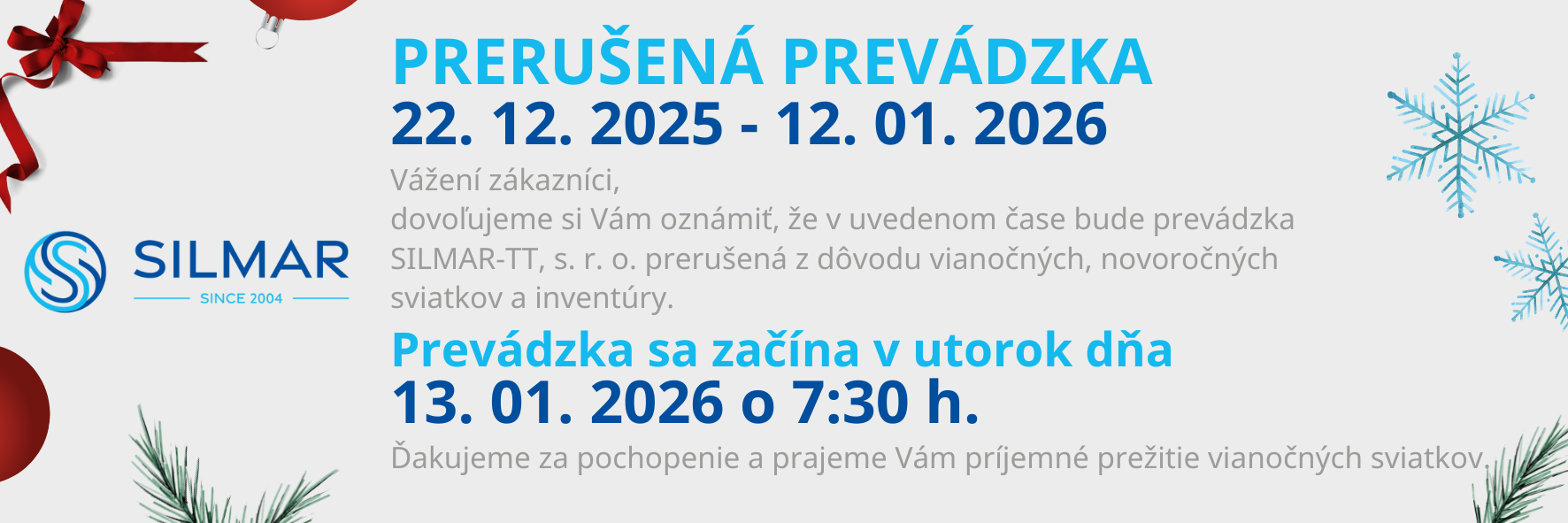 Prerušená prevádzka